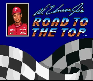 Al Unser Jr.'s Road to the Top (USA) screen shot title